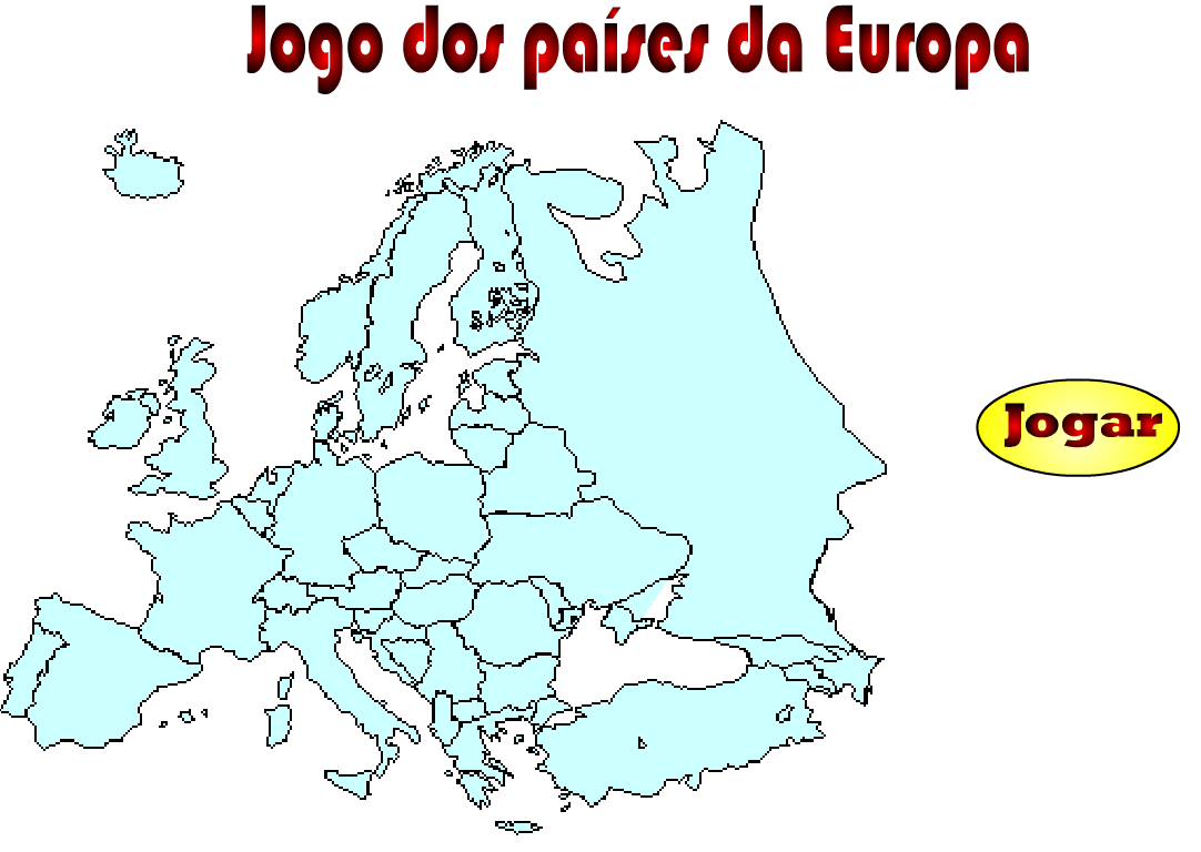 Jogo Países da Europa 8+
